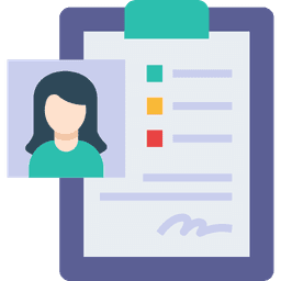 Happy customer shopping online due to AI features.